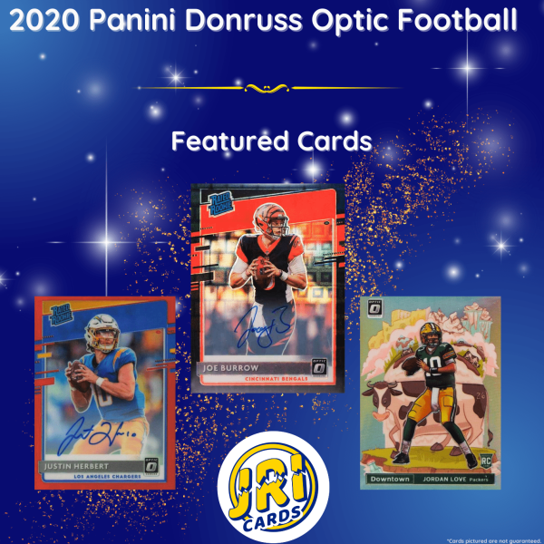 2020 Panini Donruss Optic Football Hobby Foil Pack 4 Cards JRI Cards